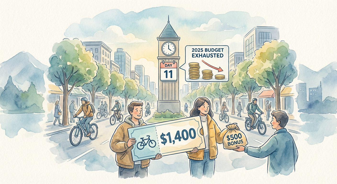 Illustration for The E-Bike Library Quietly Coming to Your Town: How Your City Can Transform Commutes Without Breaking the Bank